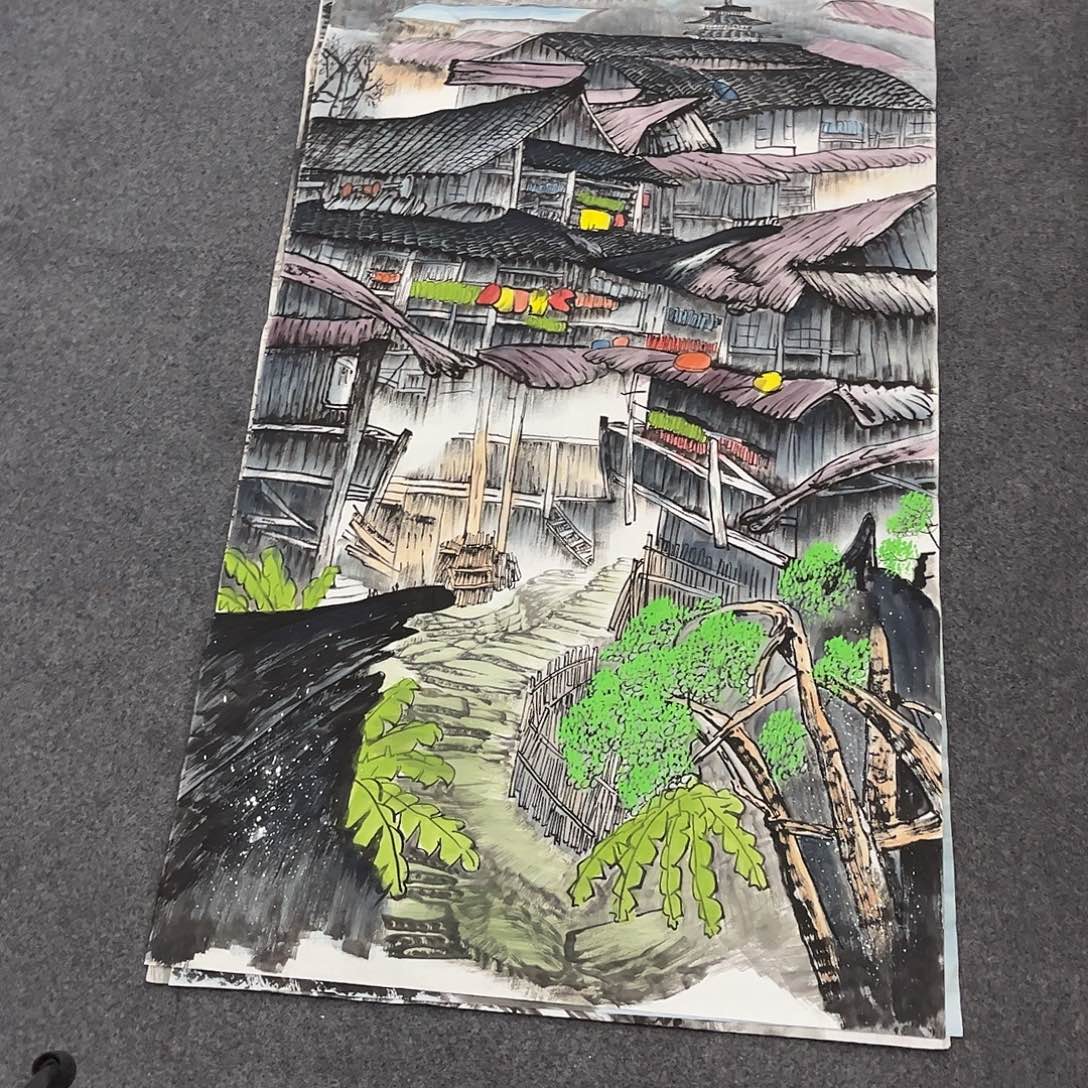 国画D国画单幅任发