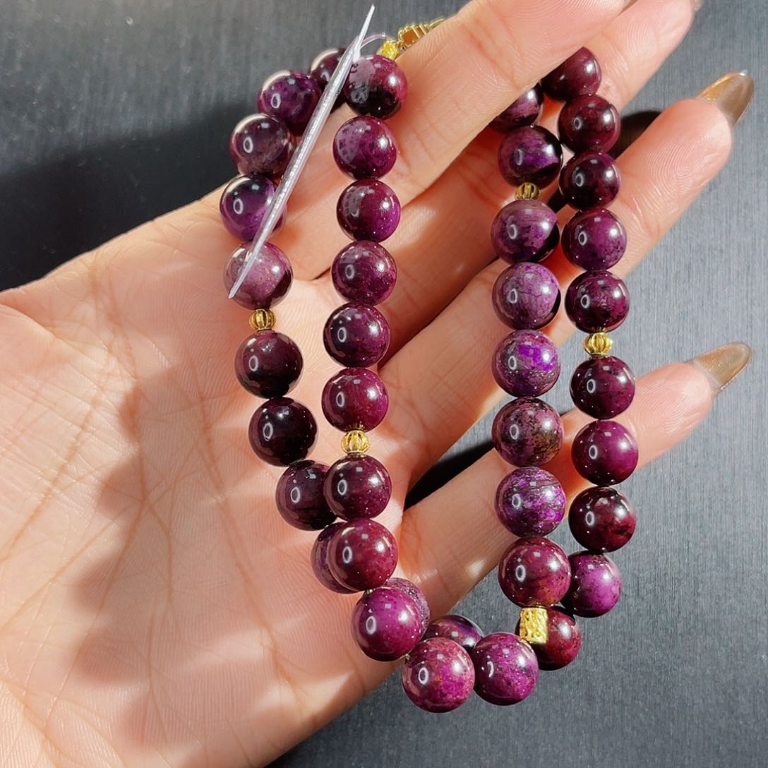 苏纪石（舒俱来）项链k金未镶嵌