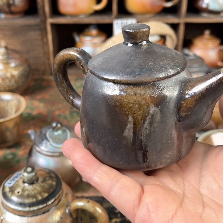 杯柴烧茶器主人壶壶