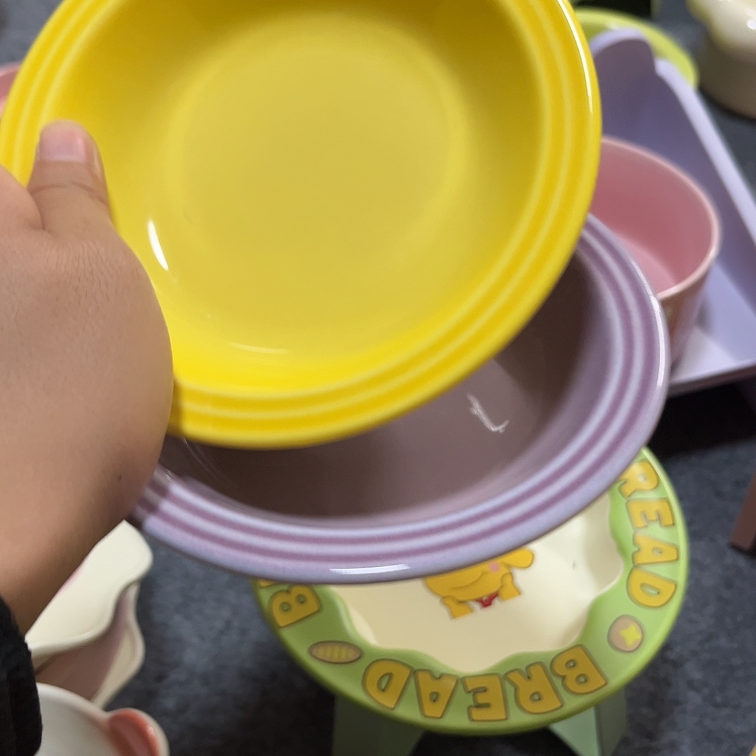 陶瓷罐头盘2个装微瑕