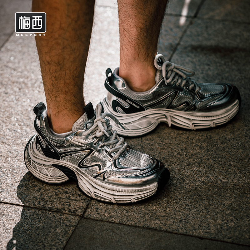 【茹茹自制】新款复古擦色运动休闲时尚老爹鞋DA0929