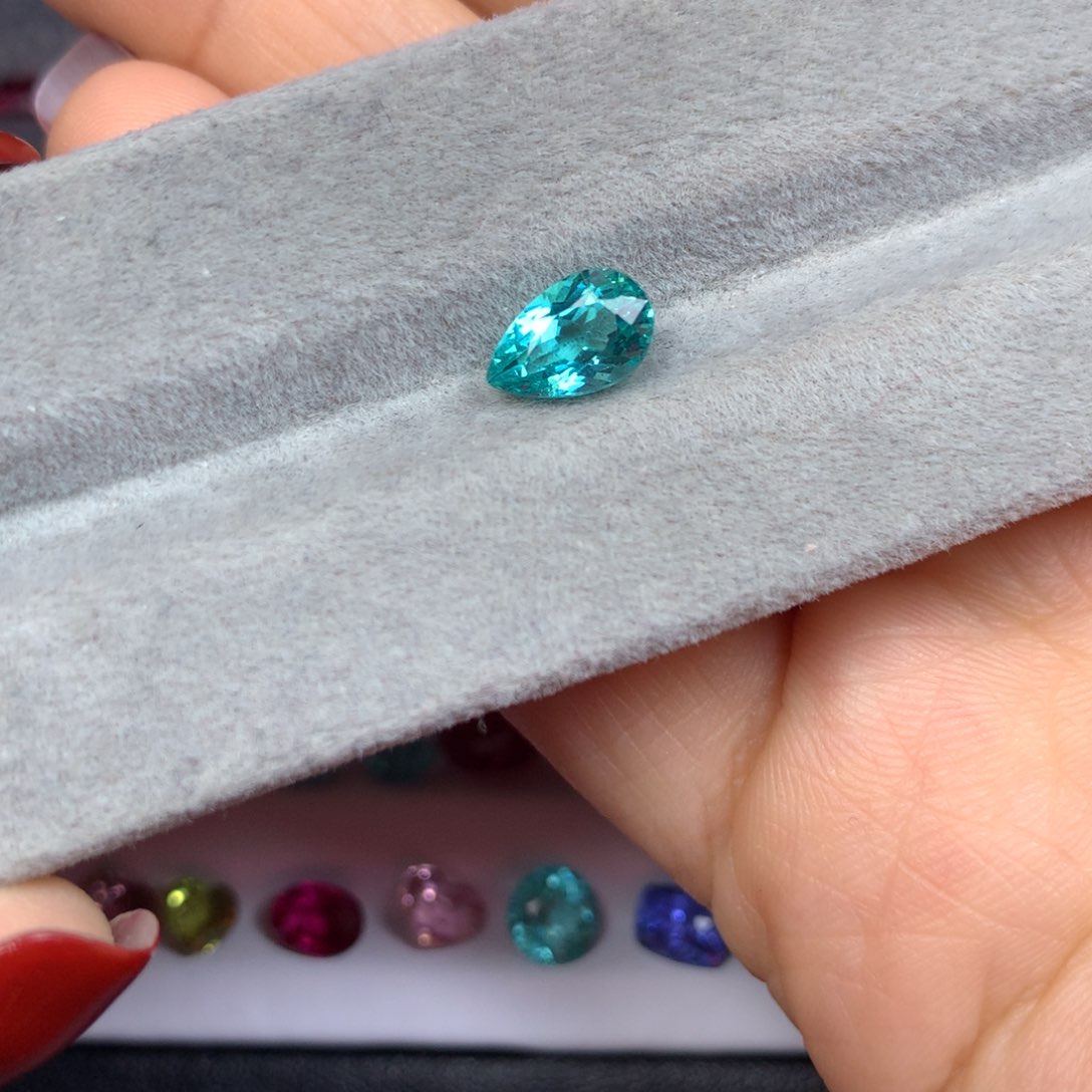 磷灰石裸石未镶嵌磷灰石水滴