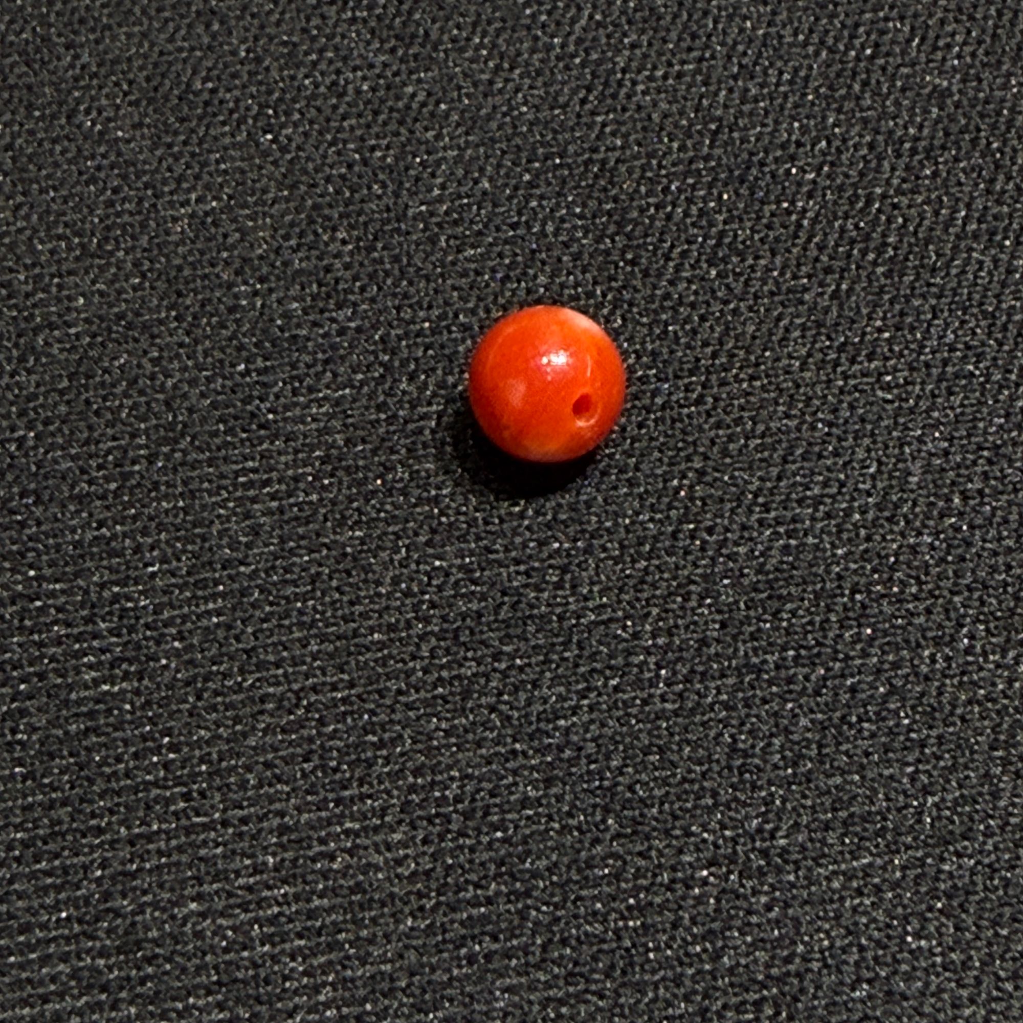 绛树阿卡珊瑚单珠5mm