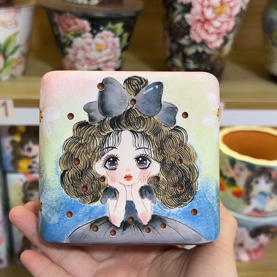 景德镇陶瓷花盆景德镇陶瓷花盆