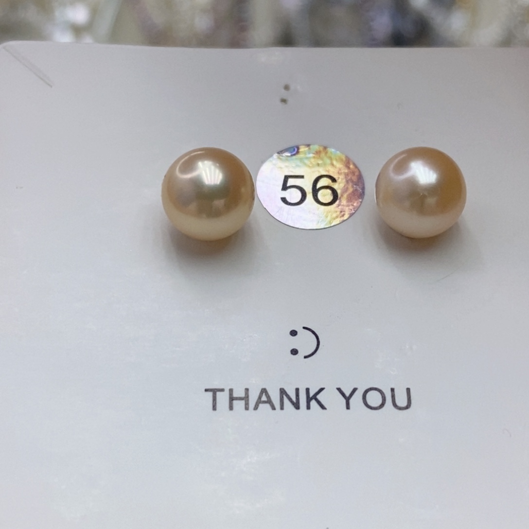 淡水珍珠耳饰银S925镶嵌