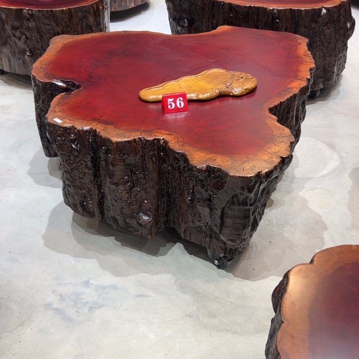 暗***迷木原木树墩桌 湖南永州