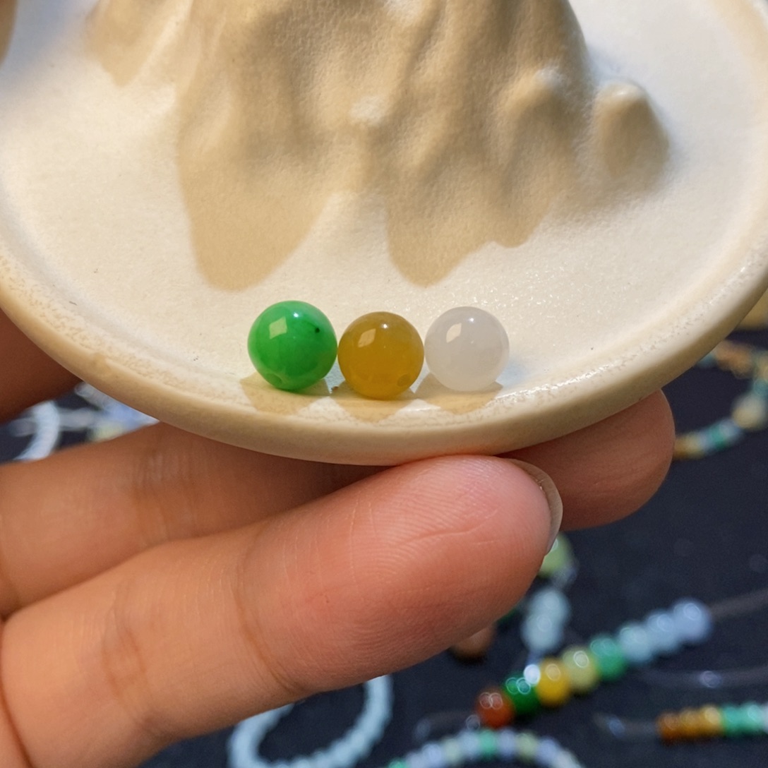 翡翠散珠七彩福利款