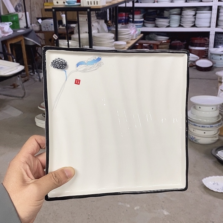 陶瓷正方8寸10个，，，，