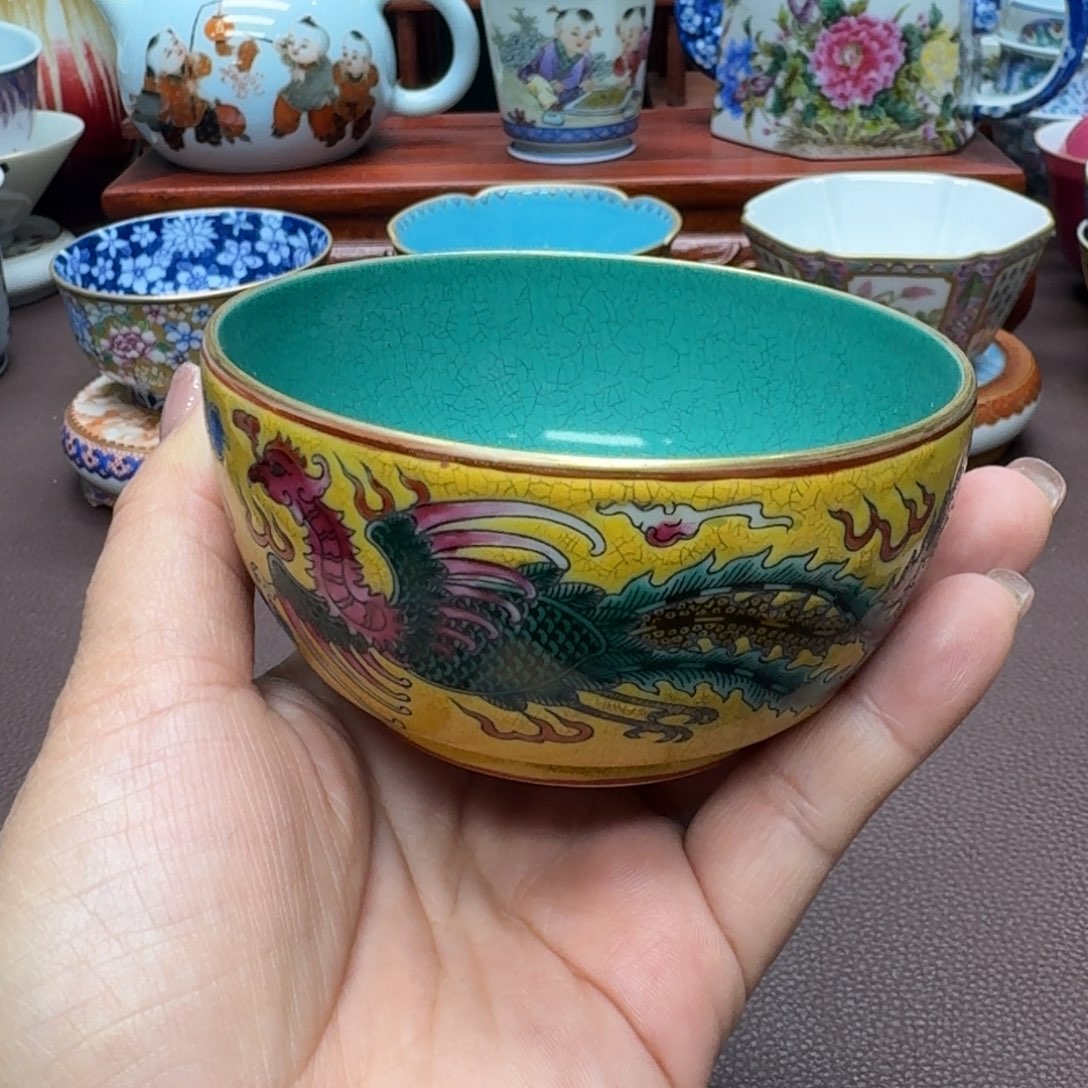 瓷片景德镇仿古手工制作精品展示