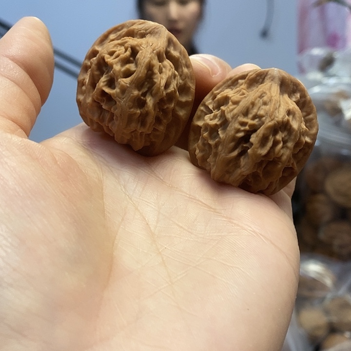 文玩核桃把件34天地小众蜡皮