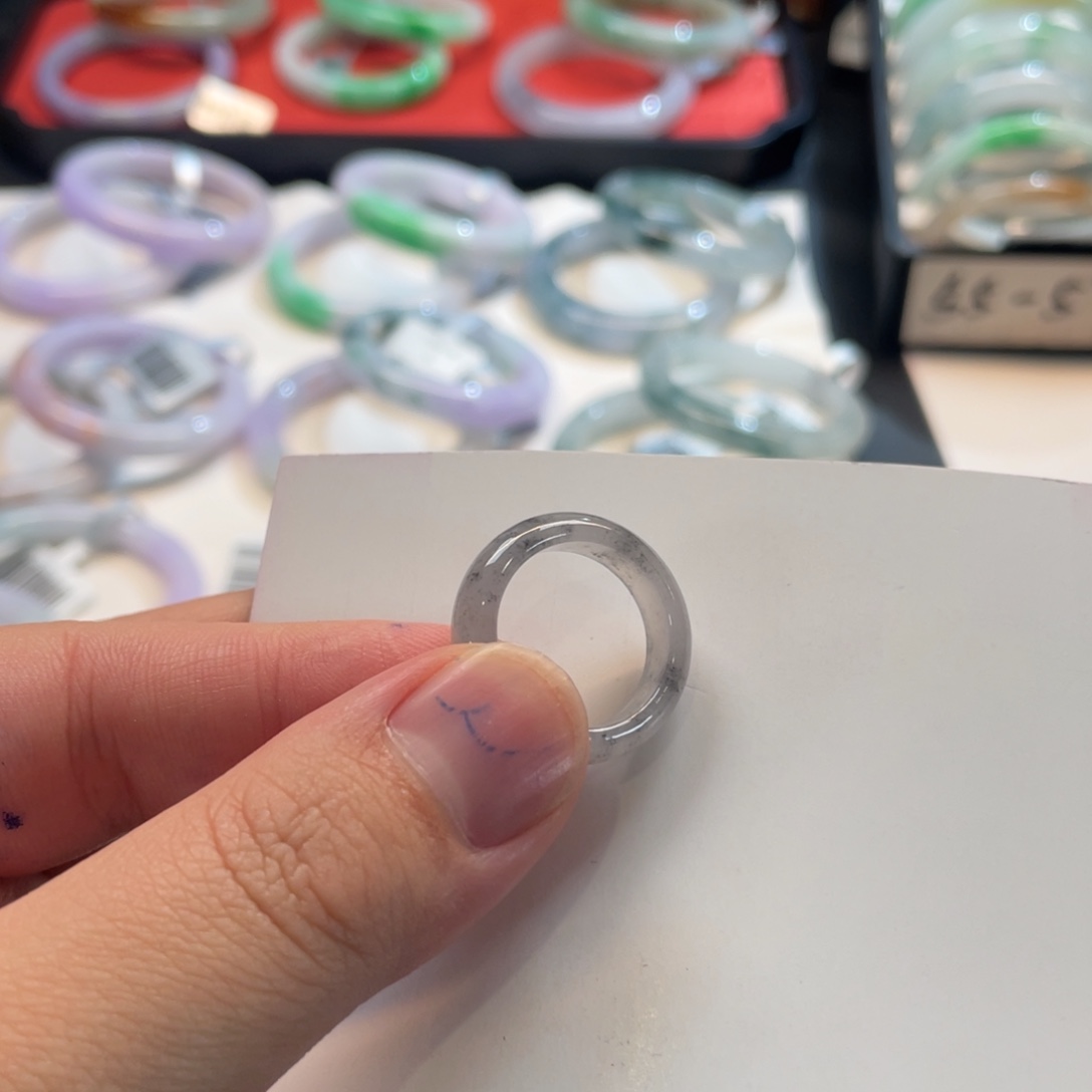 Z***虞翡翠未镶嵌戒指戒圈