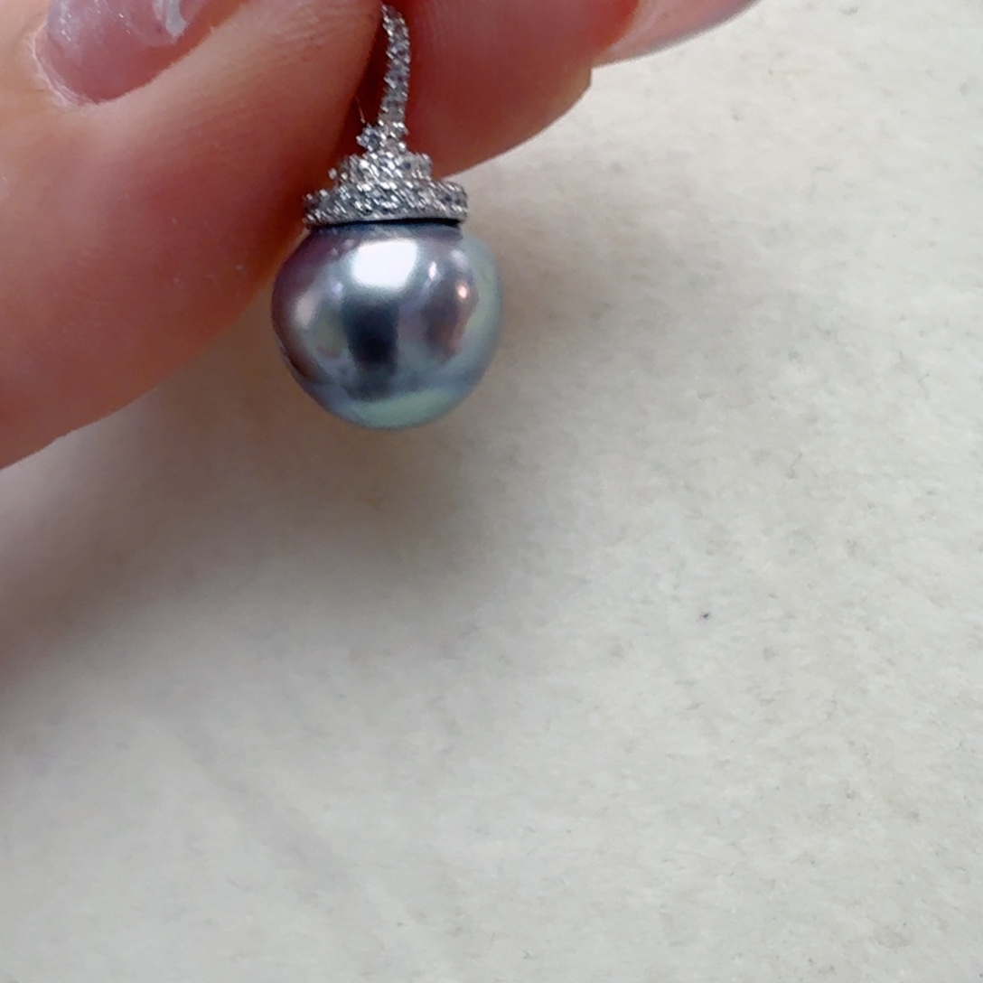 颈饰海水珍珠银S925镶嵌@@tt030