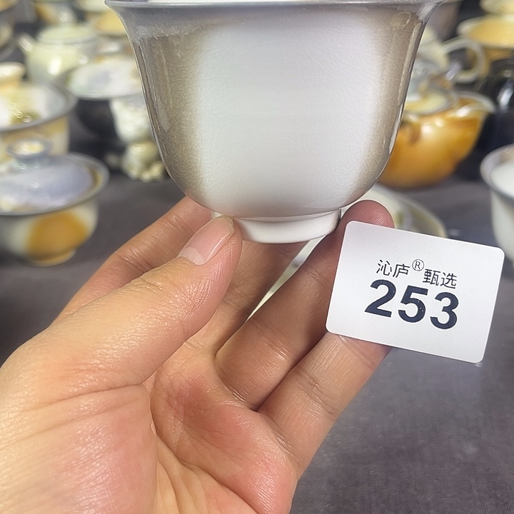 沁庐柴窑古法柴烧全手工茶具