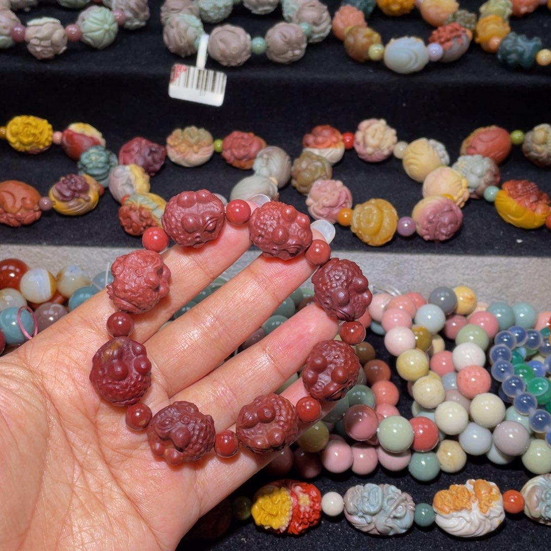 石英质玉未镶嵌手链