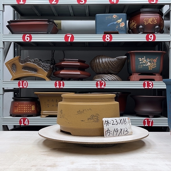 紫砂花盆紫砂花盆