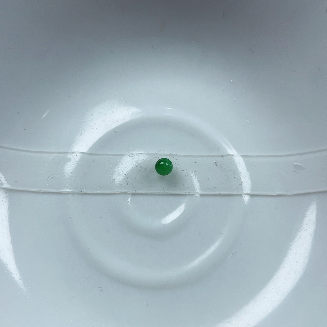 何***子翡翠未镶嵌手链天然缅甸翡翠A货卡