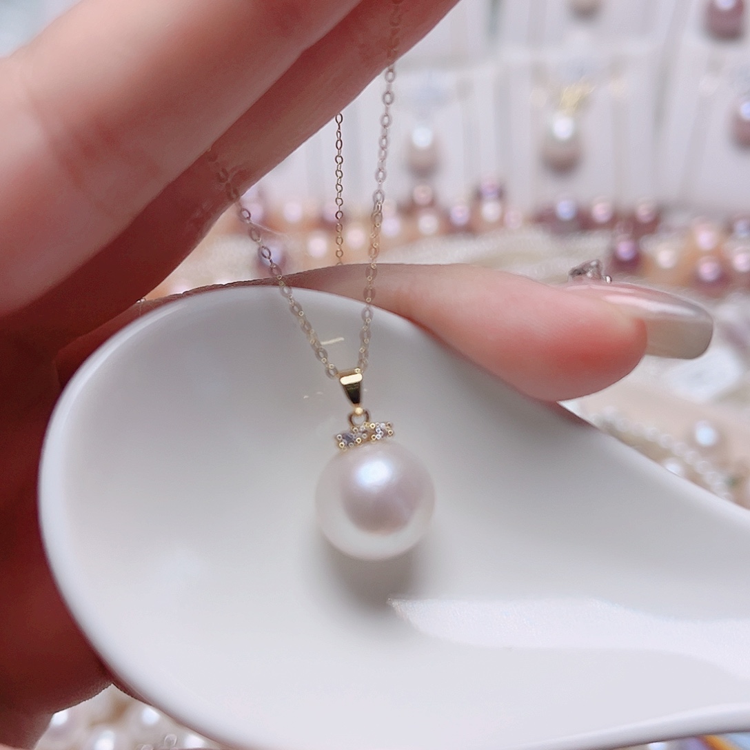 未镶嵌颈饰淡水珍珠