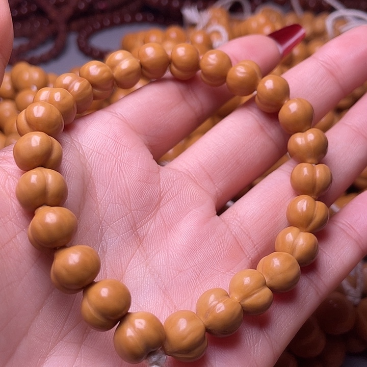 兄***怕手串猴头核桃11尺寸镜面柯基屁桃手持全品无暇