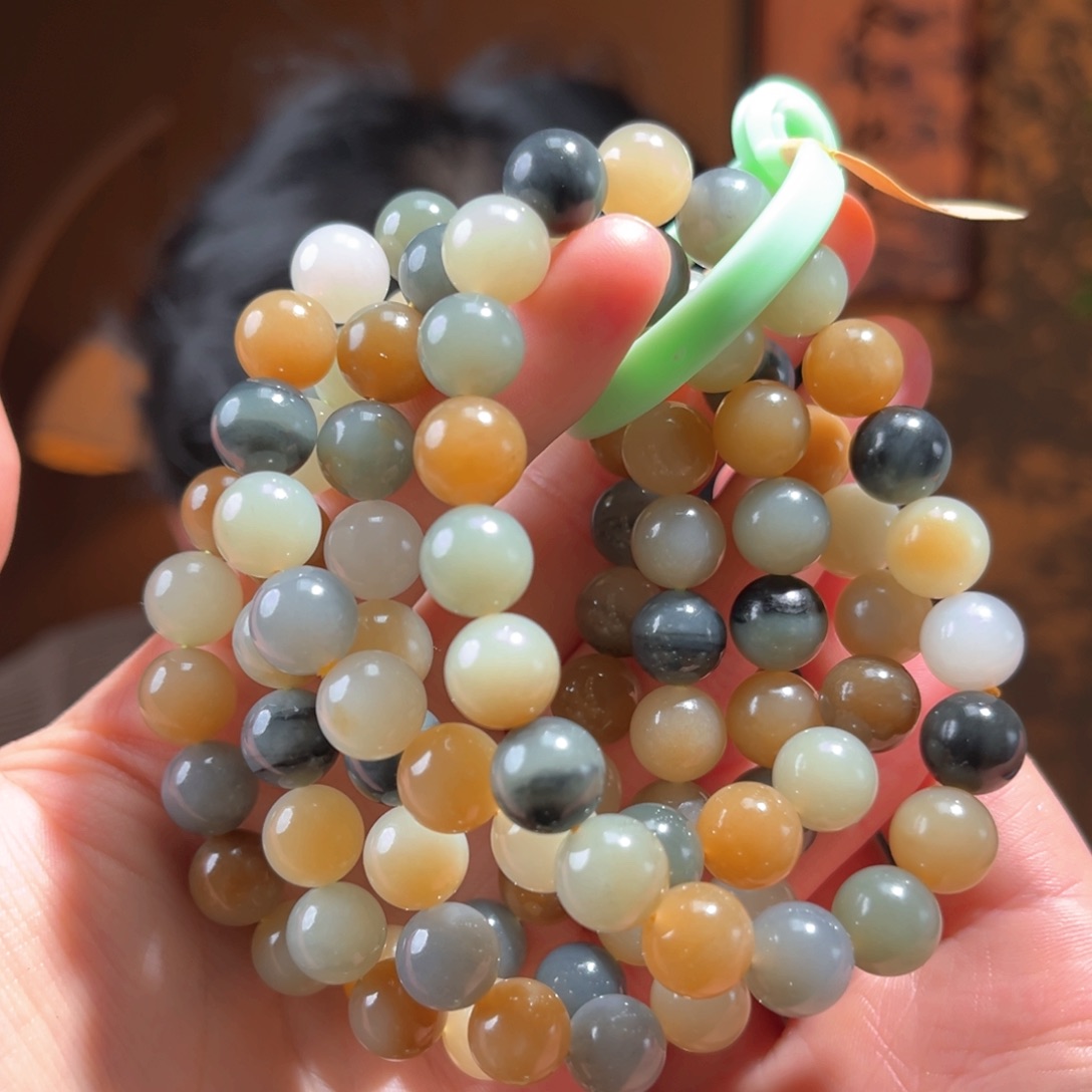 未镶嵌手串和田玉楼兰10mm多样性发货拍一发一399