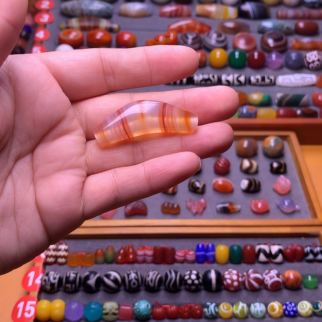 @***空玛瑙/玉髓未镶嵌颈饰
