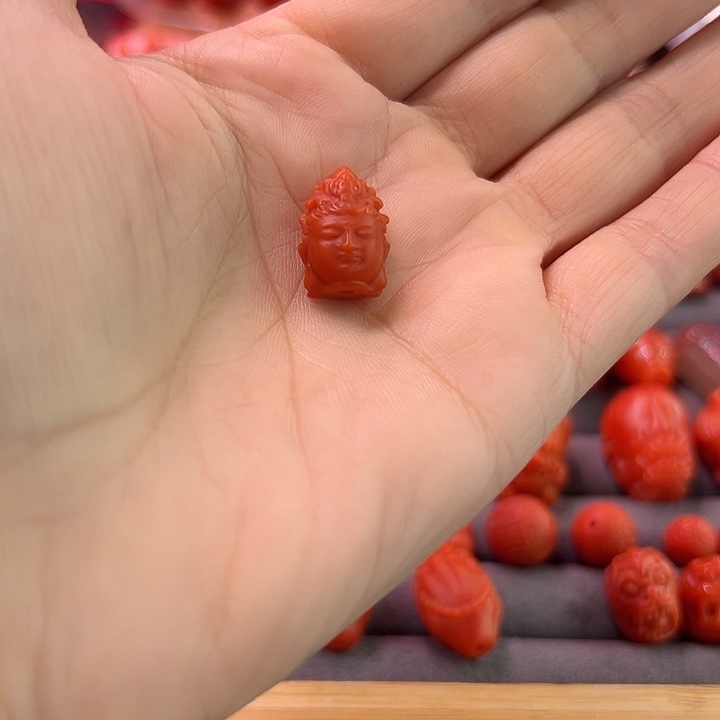 得***…未镶嵌珠子南红玛瑙