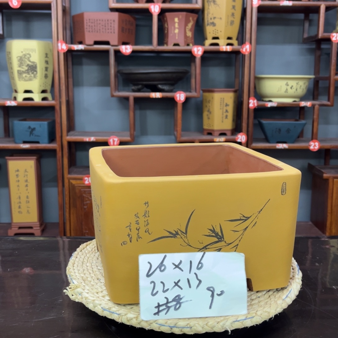 紫砂花盆紫砂花盆