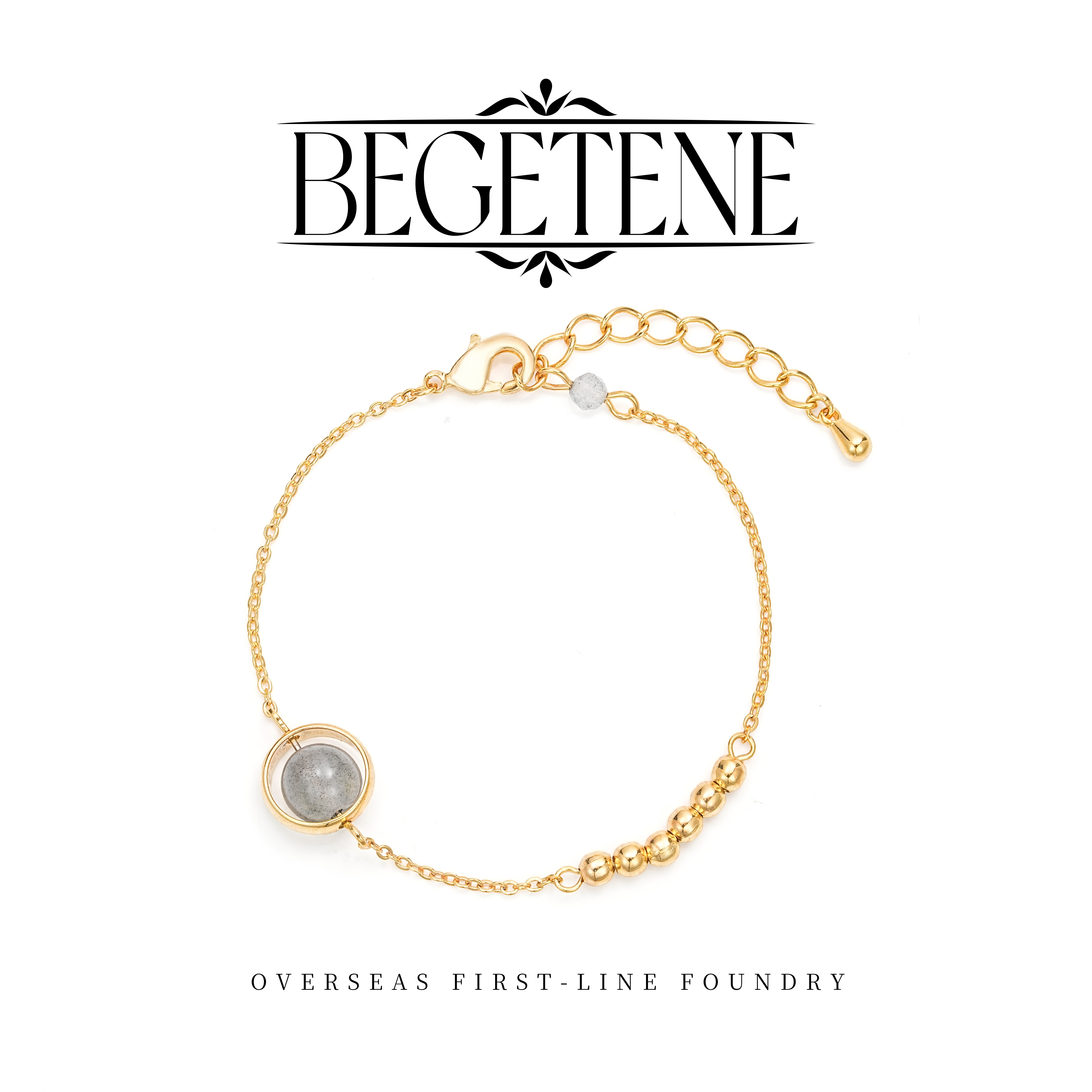 BEGETENE镀K金 正品百搭定制款手链 G0303