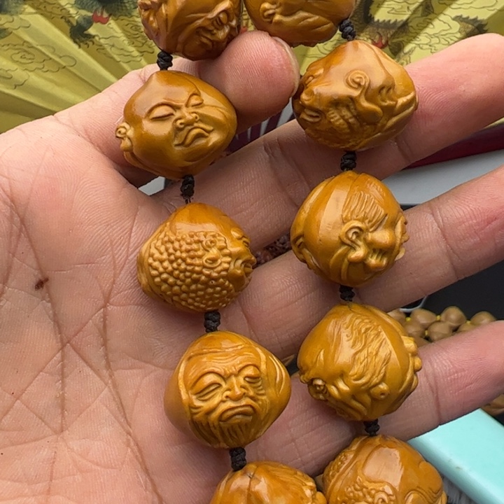 橄榄核手串/手链2.3十八罗汉