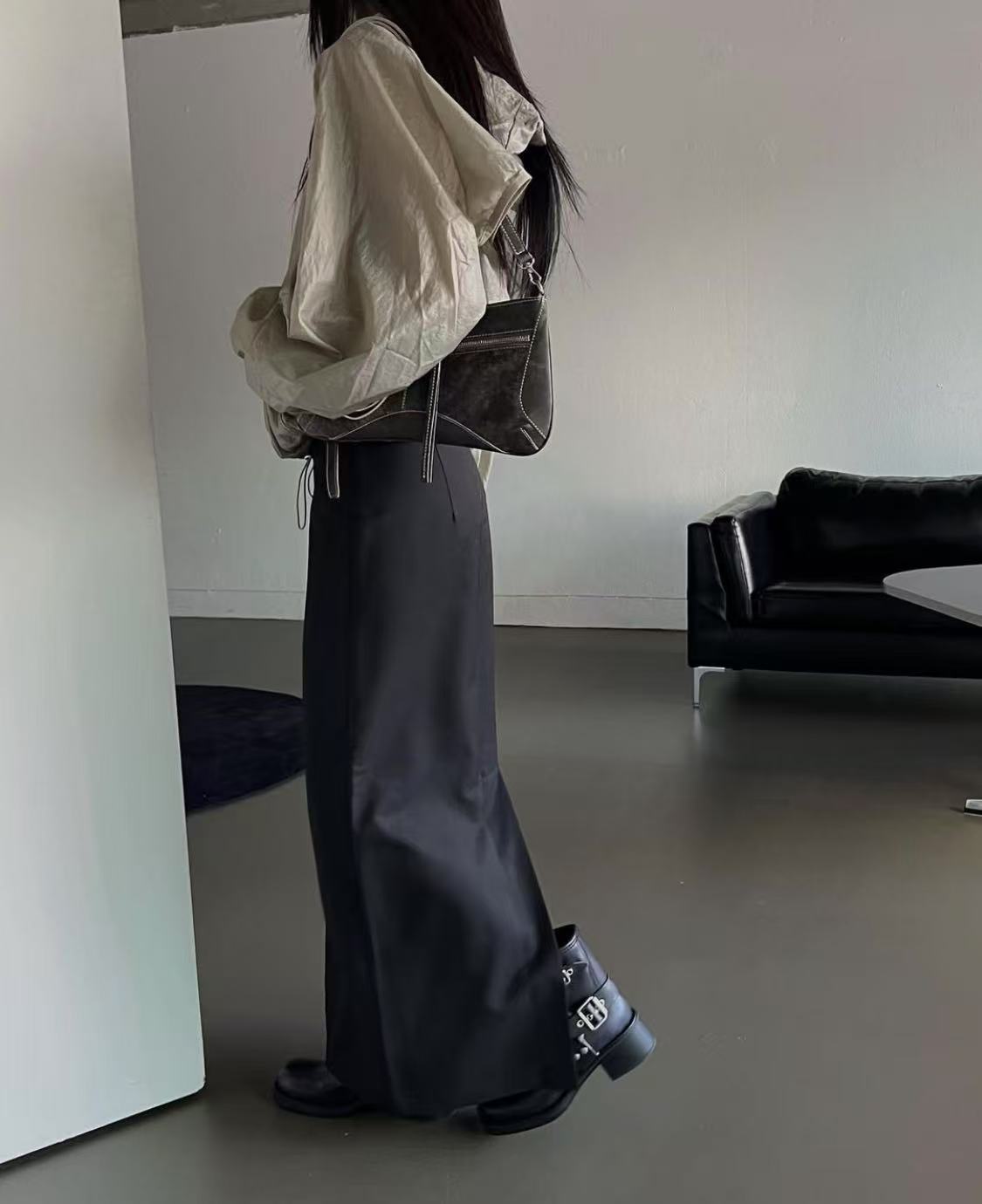 韩国东大门正品女装时尚欧尼同款半身裙031608（NO退NO换）