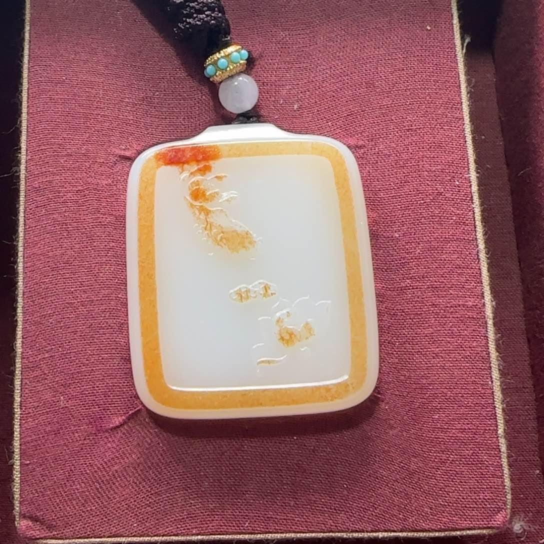 和田玉挂件未镶嵌