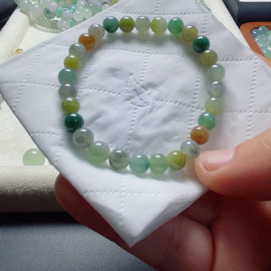 翡翠未镶嵌颈饰天然缅甸翡翠A货