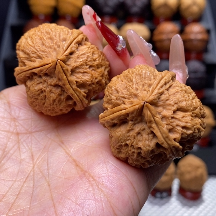 文玩核桃把件天狼三楞29号