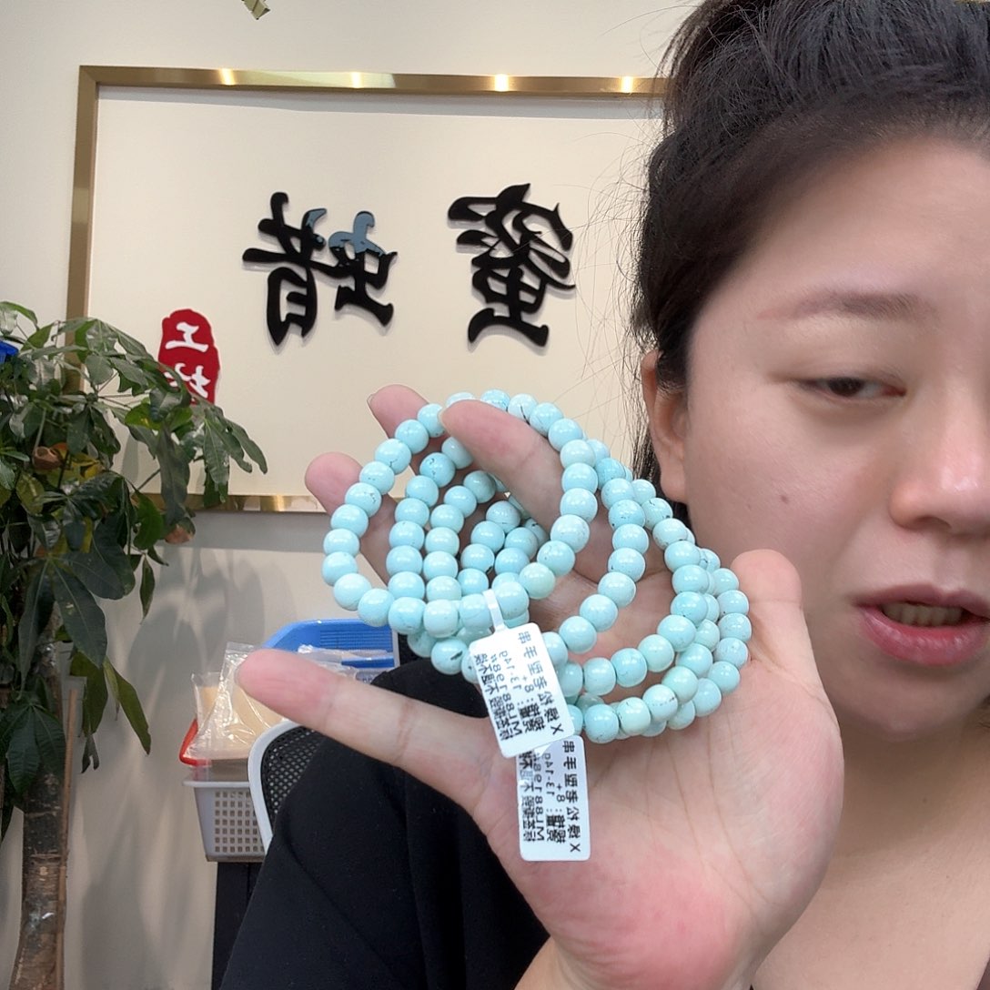 未镶嵌绿松石珠宝奇石40 多样性发货发其一