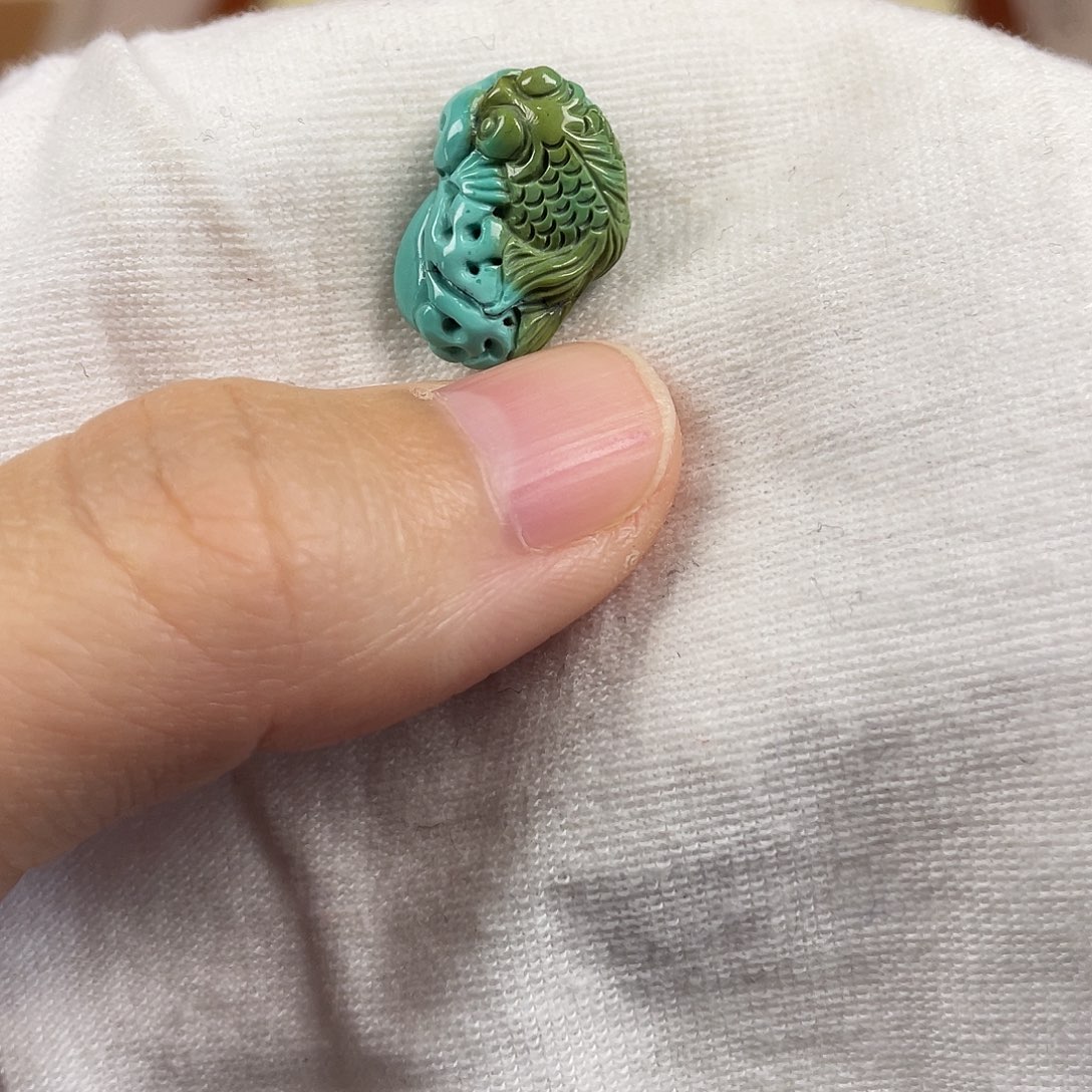 绿松石未镶嵌配饰