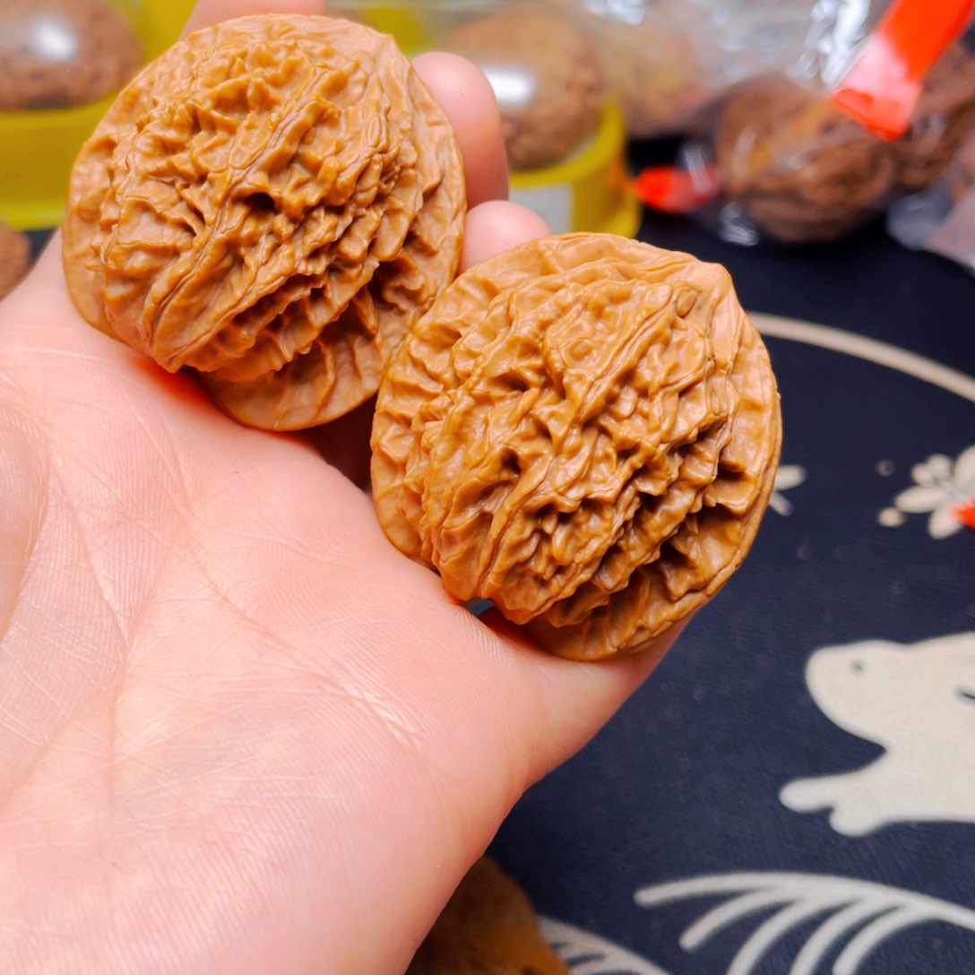 吊坠文玩核桃蟠龙纹