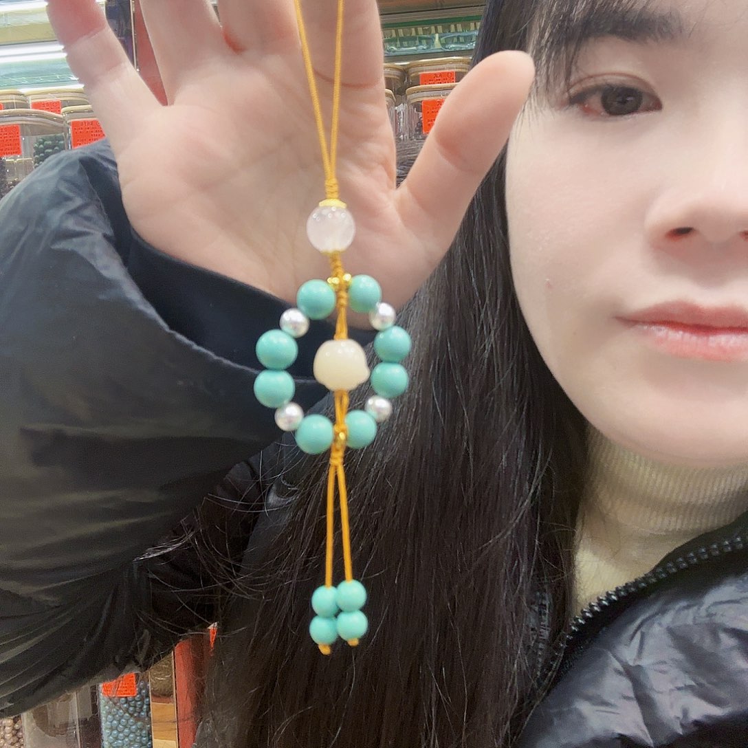合香青珠纳瑞手机链