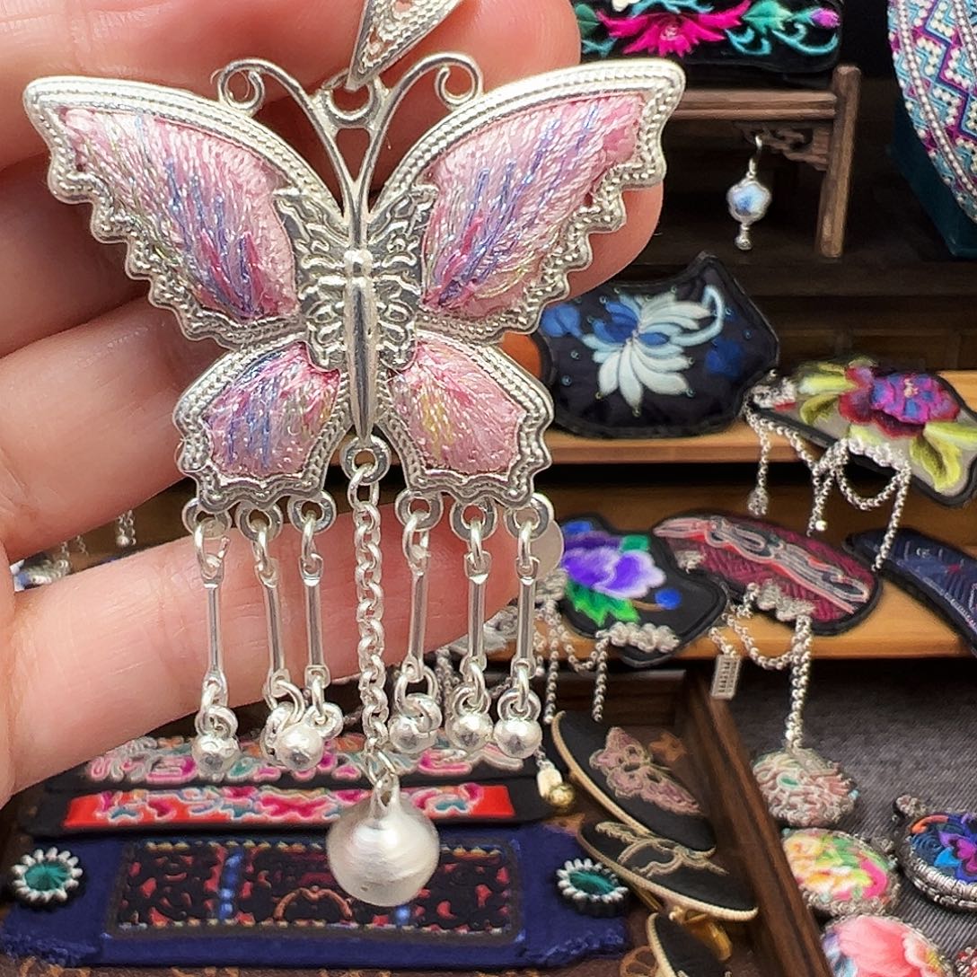 织绣手工刺绣工艺品