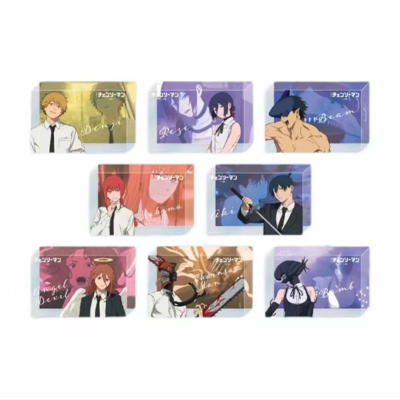 电锯人电锯人剧场版亚克力砖 默认代拆 不退不换