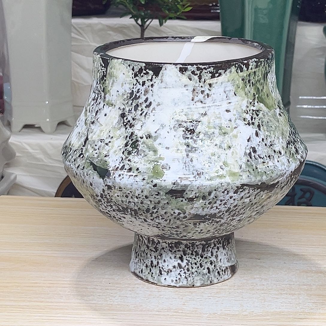陶瓷绿植多肉微瑕花盆口径13*19
