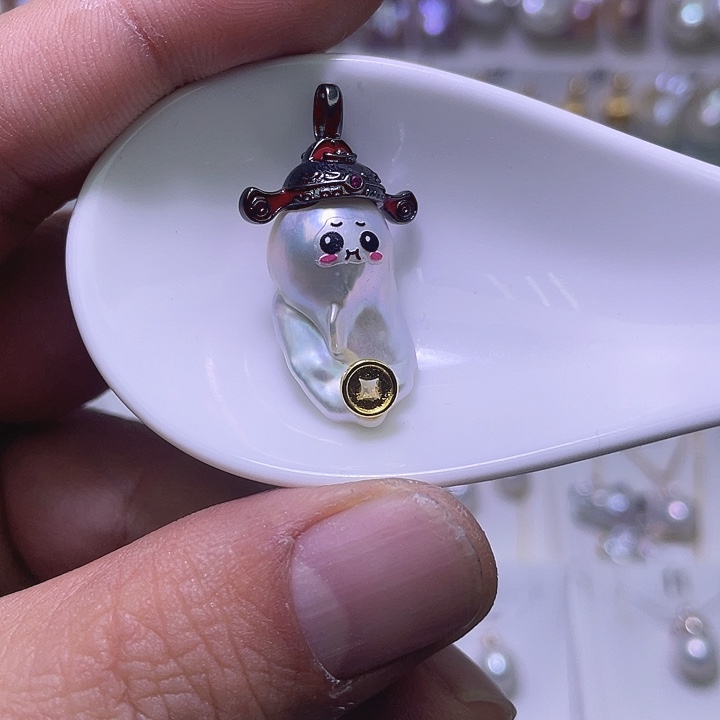 颈饰淡水珍珠未镶嵌09