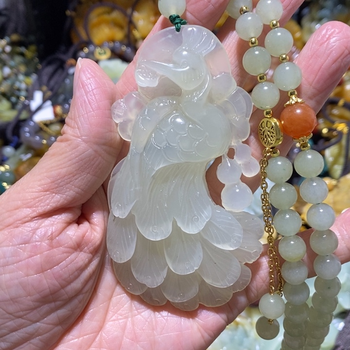 岫玉岫玉吊坠未镶嵌