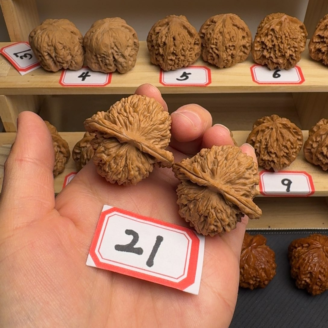 把件文玩核桃四座楼39尺