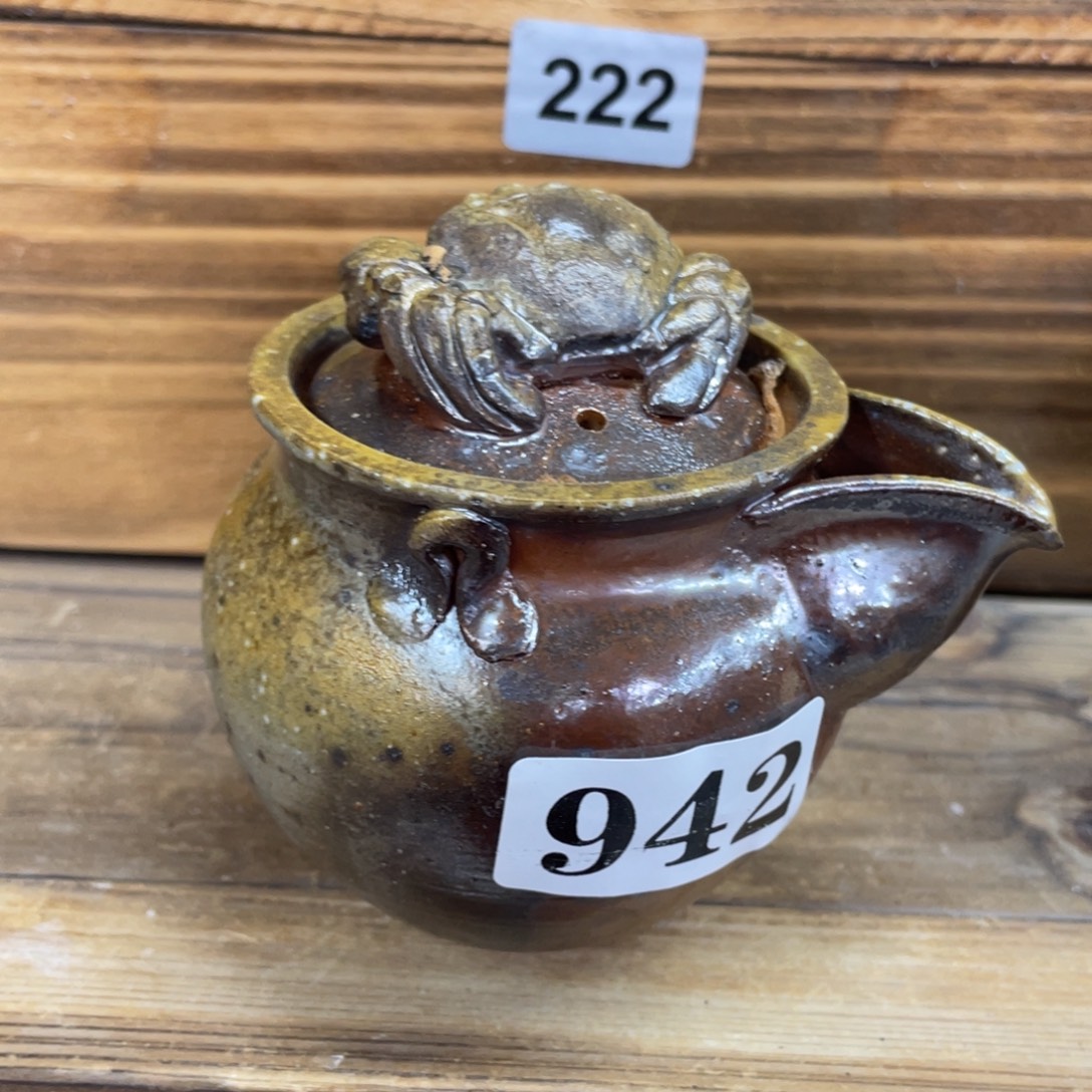 陶纯手工柴烧茶壶茶具