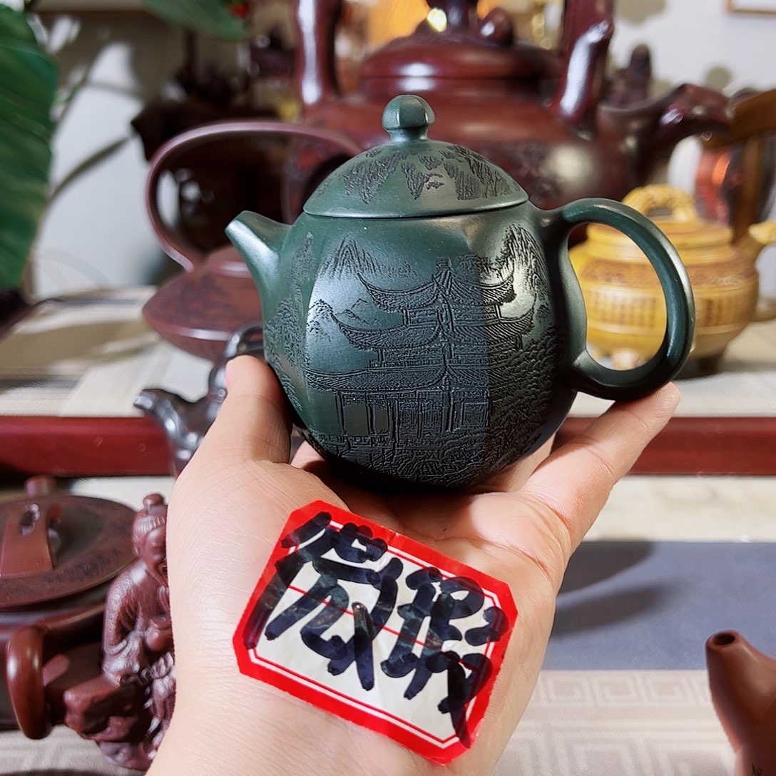 紫砂茶壶宜兴紫砂壶收藏起来
