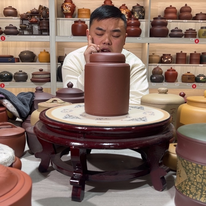 紫砂茶叶罐茶叶罐