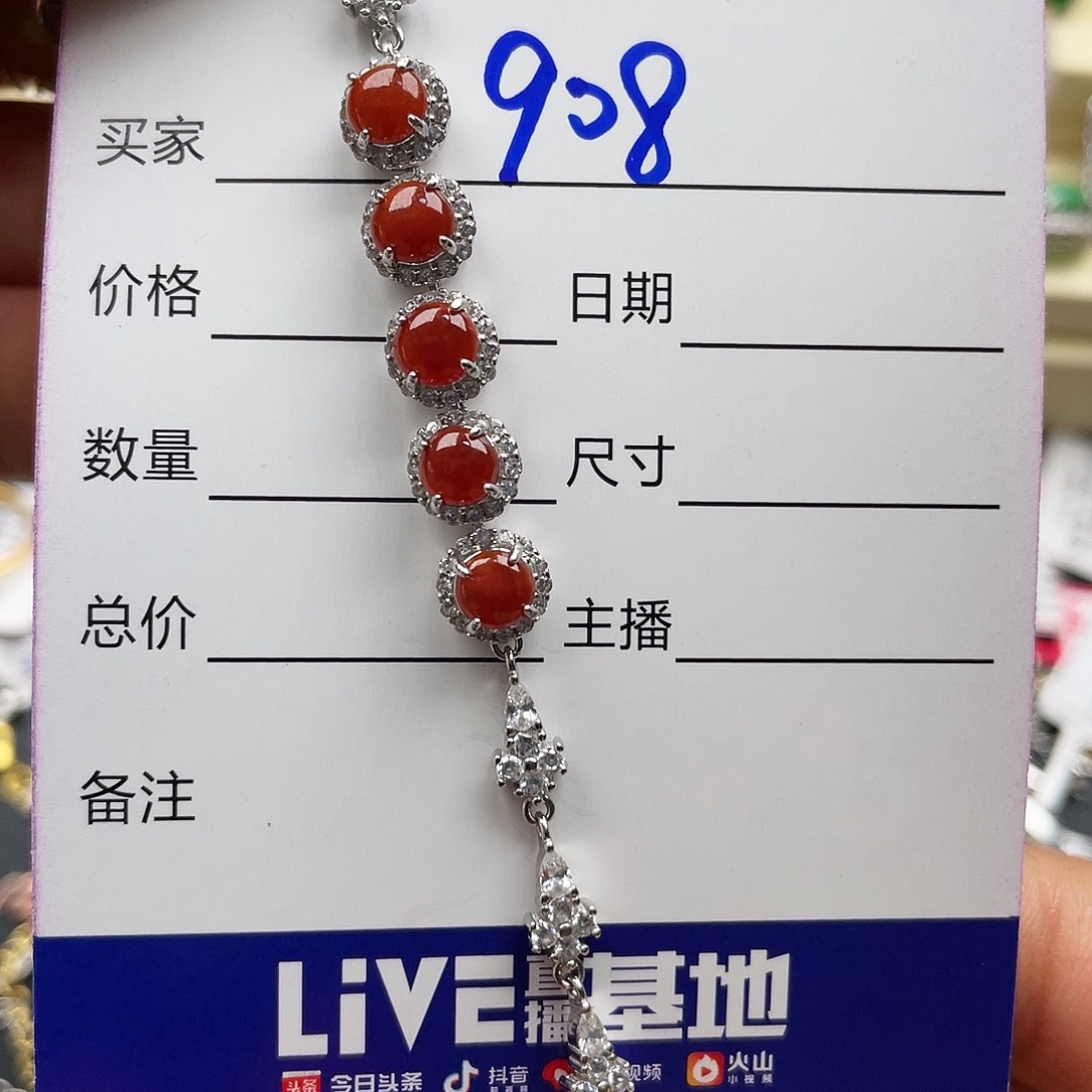 翡翠戒指银S925镶嵌闲*天然翡翠