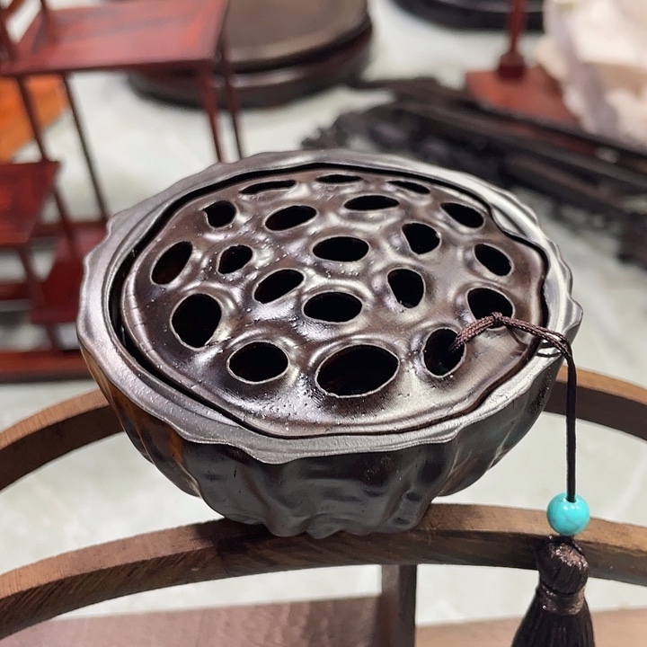 香榧木红木底座工艺品