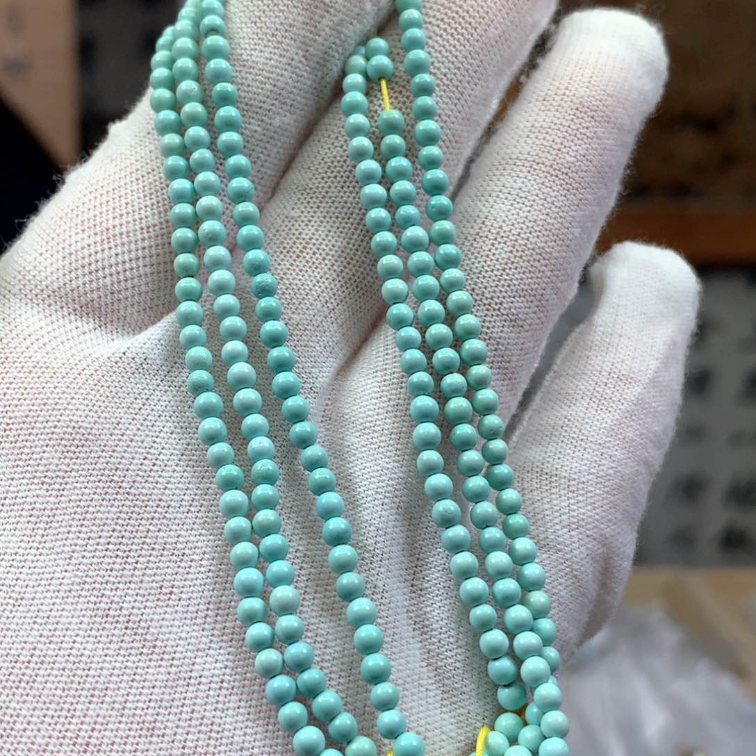 绿松石未镶嵌挂件