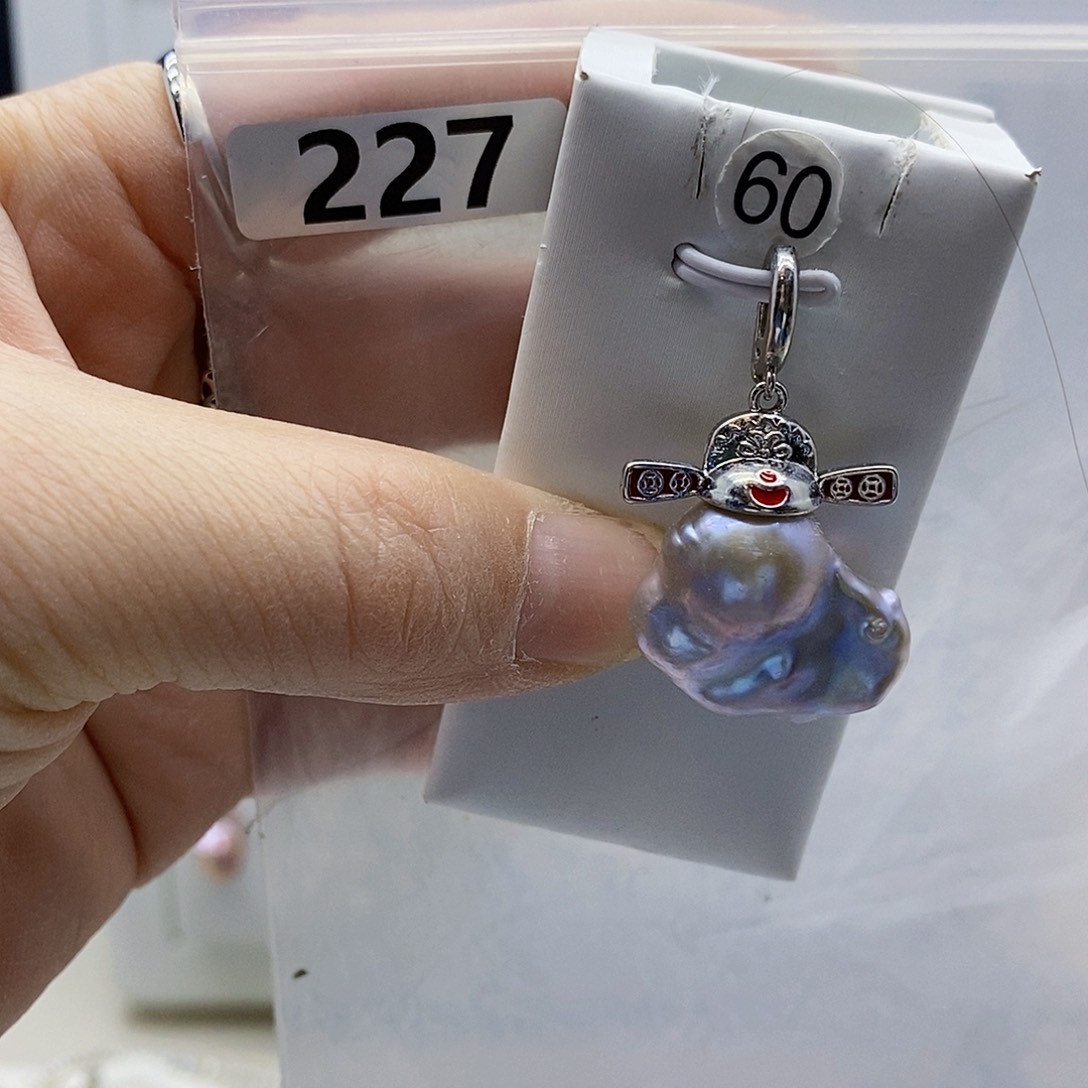 颈饰合金淡水珍珠