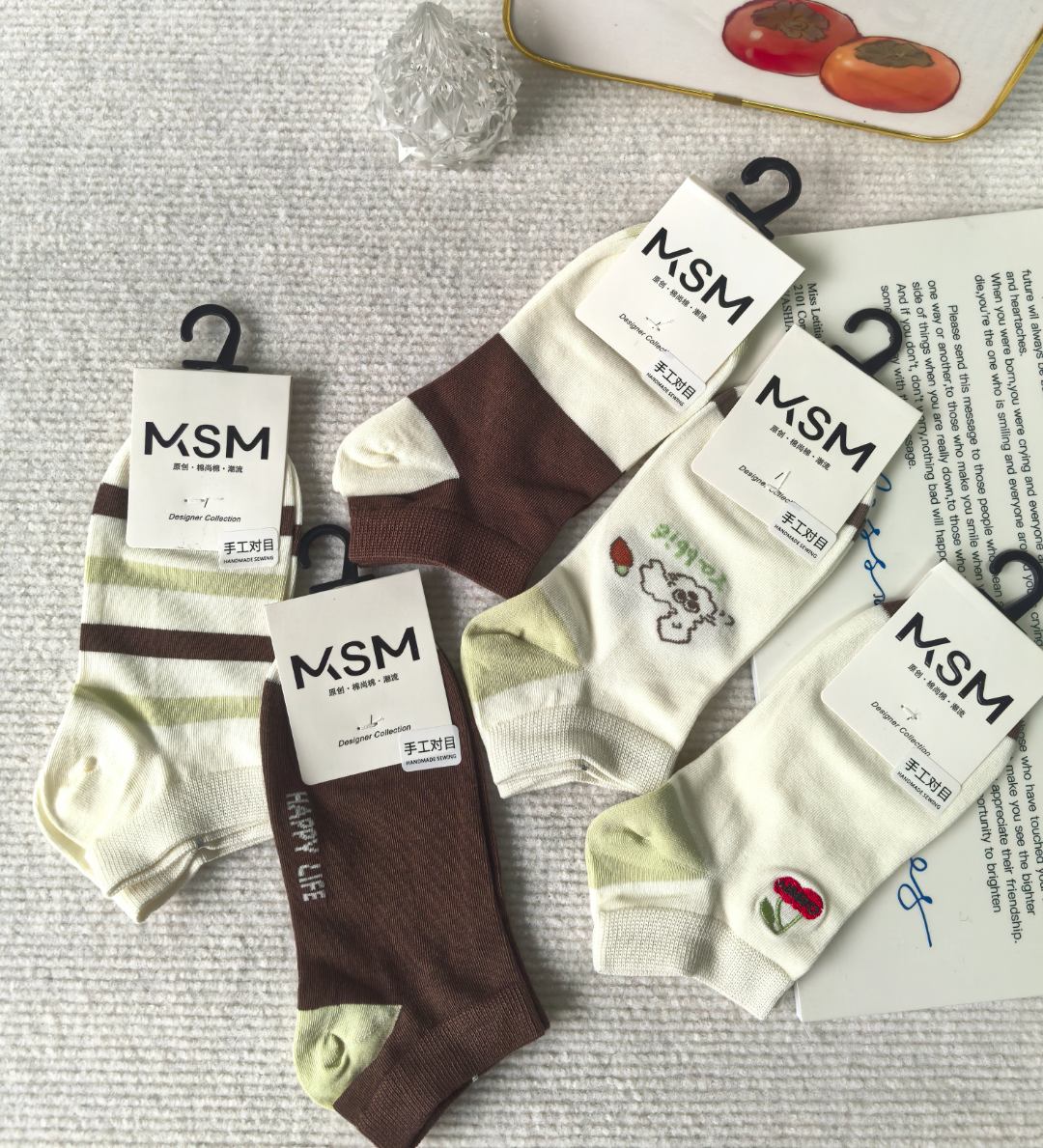 jx6819  袜子女船袜简约短袜透气